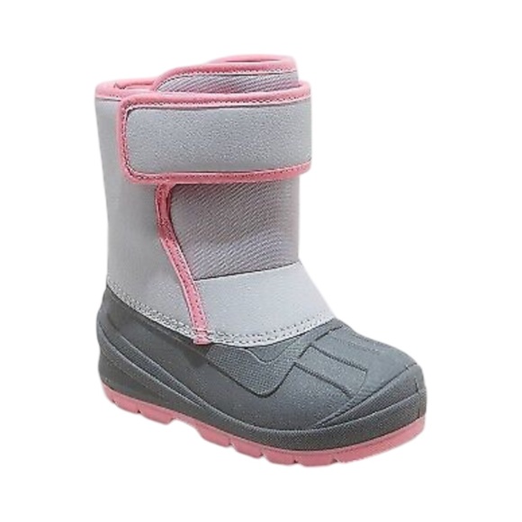 Girls Lenny waterproof winter boots by Cat & Jack. - Picture 2 of 9
